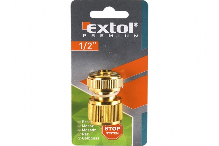 Extol Premium 88761003 Rychlospojka na hadici 3/4" mosaz - Obrázek 2