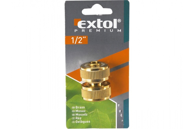 Extol Premium 8876012 šroubovací mosazná spojka na hadici 3/4" - Obrázek 2