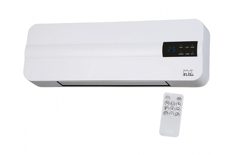 Elíz EWH 200 ERP podstropní nástěnný ohřívač vzduchu s keramickým tělesem, týdenní časovač, dálkový ovladač - Obrázek 2