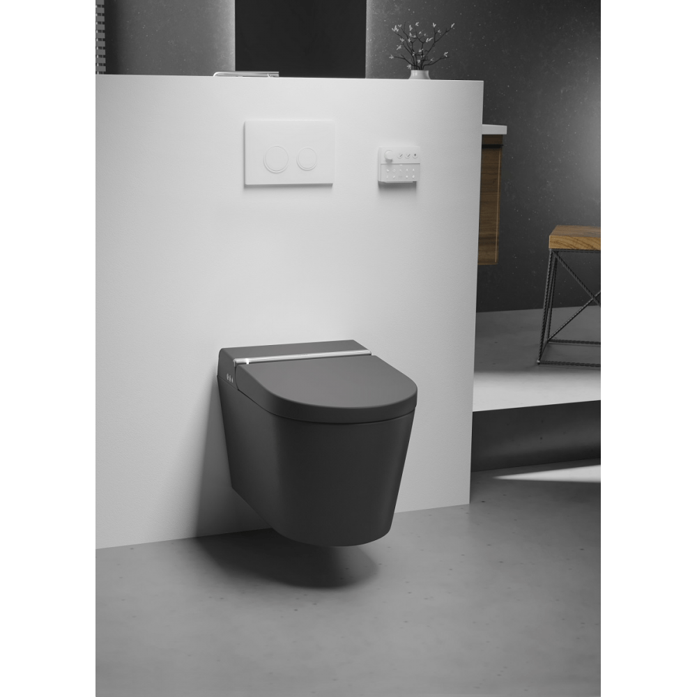 U-Spa HYGEA – INTEGROVANÝ BIDET ČERNÝ MATNÝ, SPRCHOVACÍ ELEKTRONICKÁ TOALETA ČERNÁ MATNÁ U-Spa HYGEA – INTEGROVANÝ BIDET ČERNÝ MATNÝ, SPRCHOVACÍ ELEKTRONICKÁ TOALETA ČERNÁ MATNÁ