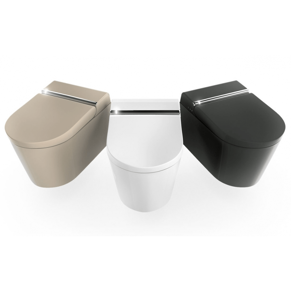 U-Spa HYGEA - INTEGROVANÝ BIDET ZLATÝ MATNÝ, SPRCHOVACÍ ELEKTRONICKÁ TOALETA ZLATÁ MATNÁ - Obrázek 2