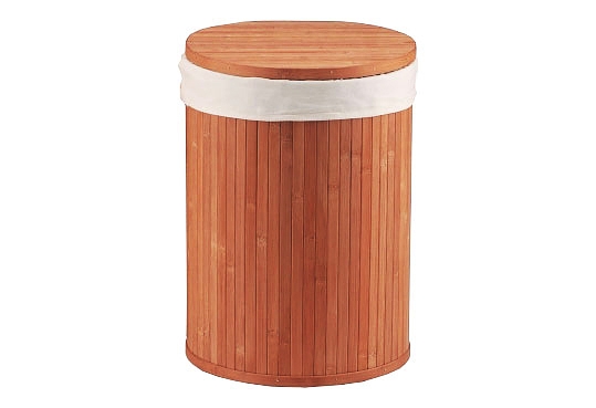 Wenko Prádelní kulatý koš BAMBUS 98154 46,5 x 32,5 Wenko Prádelní kulatý koš BAMBUS 98154 46,5 x 32,5