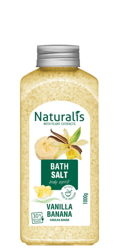Naturalis bath salt vanilla banana 1kg Naturalis bath salt vanilla banana 1kg
