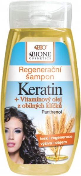 Drogerex Bione Keratinobilí šampon regenerační 260ml Drogerex Bione Keratinobilí šampon regenerační 260ml