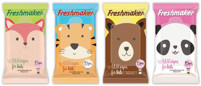 Fulya Kozmetik, Islak Mendil Imalat ve Pazarlama Ltd. Turecko Freshmaker dětské vlhč.ubrousky 15ks Fulya Kozmetik, Islak Mendil Imalat ve Pazarlama Ltd. Turecko Freshmaker dětské vlhč.ubrousky 15ks