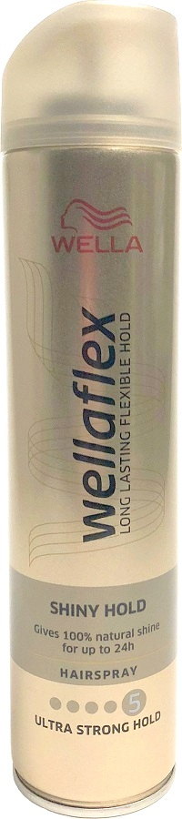 Wellaflex lak 250ml shiny&hold No.5 Wellaflex lak 250ml shiny&hold No.5
