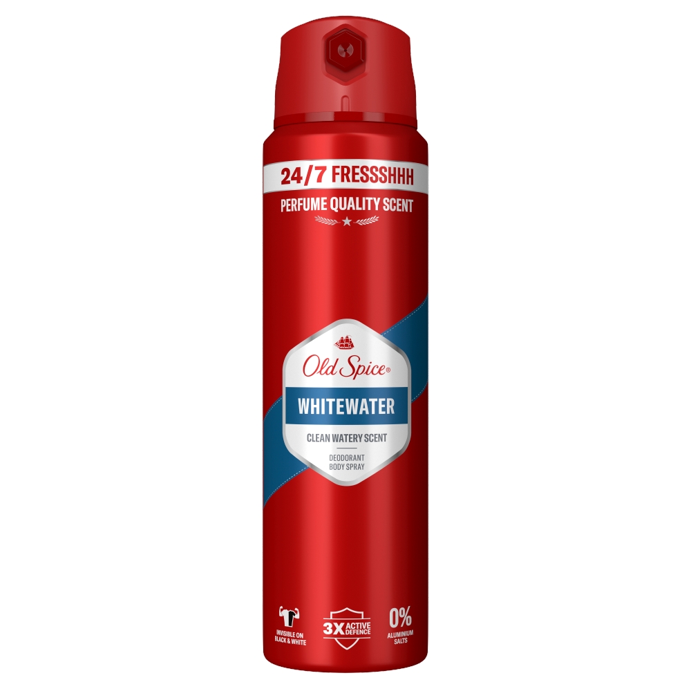OLD SPICE Whitewater deo spray 150ml OLD SPICE Whitewater deo spray 150ml