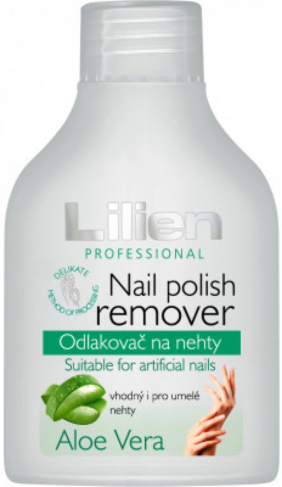 LILIEN odlakovač na umělé nehty 110ml Aloe LILIEN odlakovač na umělé nehty 110ml Aloe