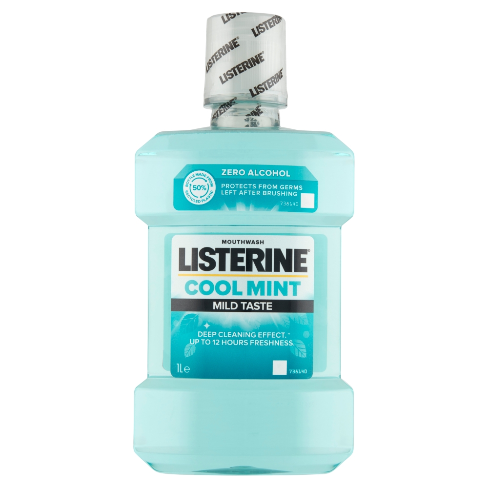 Listerine cool mint mild taste ZERO 1 l Listerine cool mint mild taste ZERO 1 l