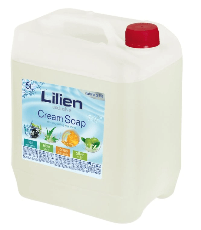Lilien tekuté mýdlo 5L Olive Milk Lilien tekuté mýdlo 5L Olive Milk