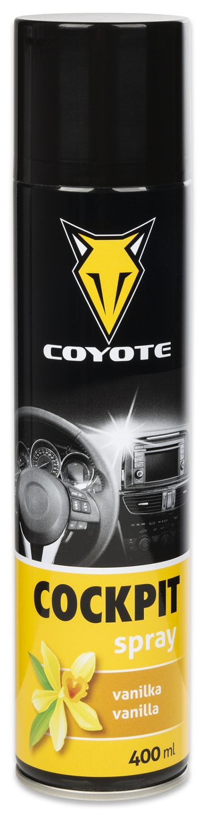 Coyote Cockpit Spray vanilka 400 ml Coyote Cockpit Spray vanilka 400 ml