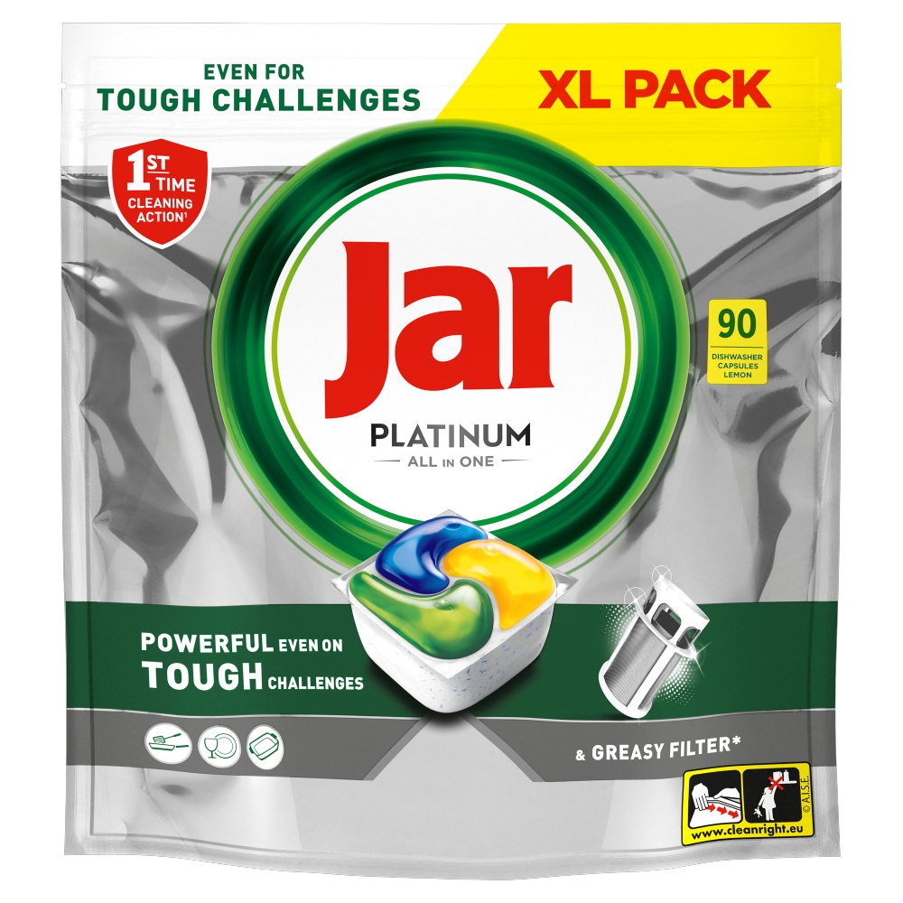 Jar Platinum 90ks Tablety do myčky Jar Platinum 90ks Tablety do myčky