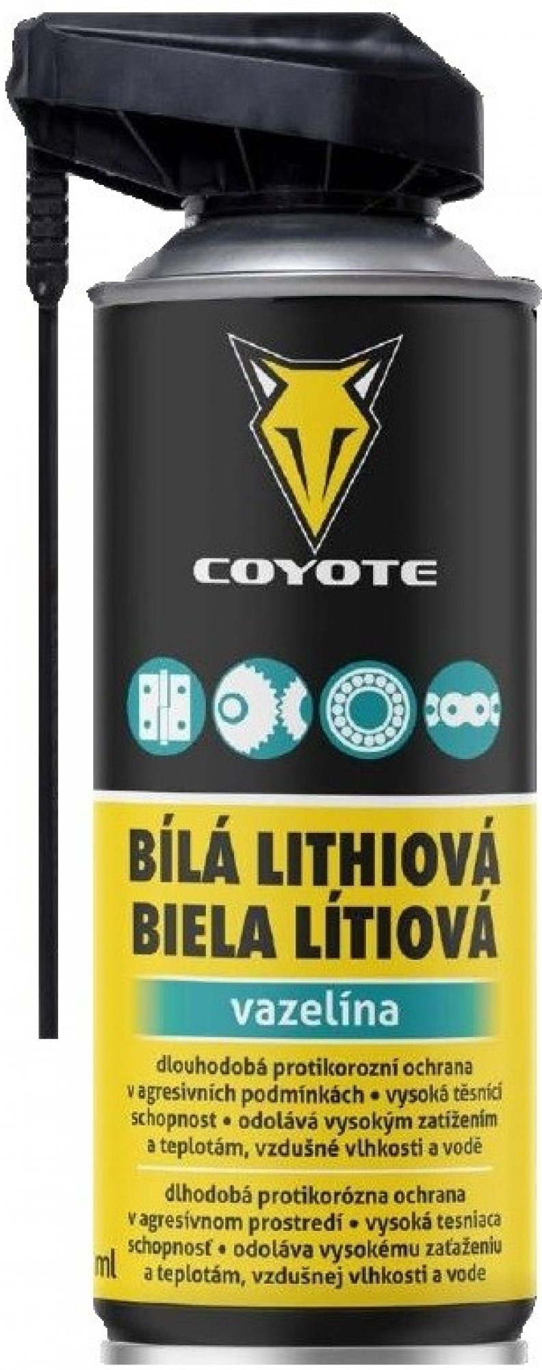 Coyote Bílá lithiová vazelína 400 ml Coyote Bílá lithiová vazelína 400 ml