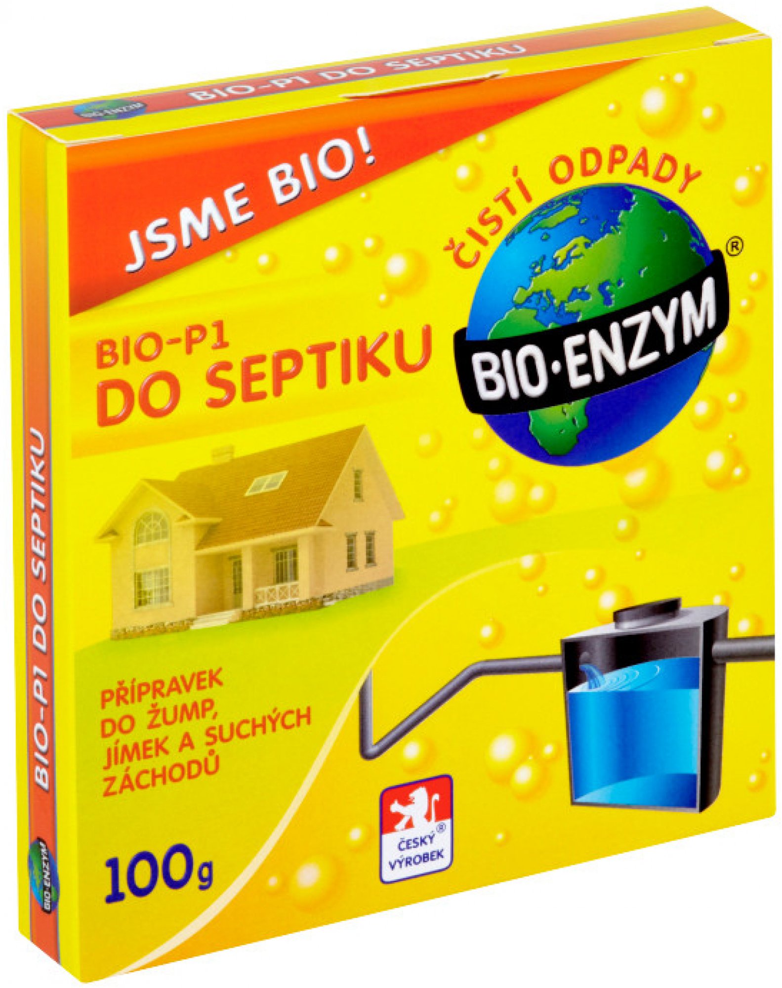 Druchema Bio-enzym Bio P1 do septiku 100 g Druchema Bio-enzym Bio P1 do septiku 100 g