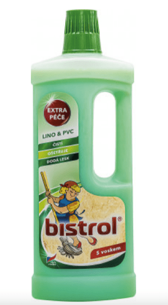 Druchema Bistrol Extra péče Lino & PVC čistící prostředek na podlahy 750 ml Druchema Bistrol Extra péče Lino & PVC čistící prostředek na podlahy 750 ml