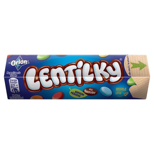 Orion lentilky hexatube 28g Orion lentilky hexatube 28g