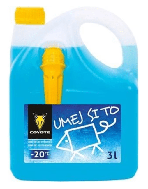 Coyote Zimní kapalina do ostřikovačů -20°C 5 l Coyote Zimní kapalina do ostřikovačů -20°C 5 l