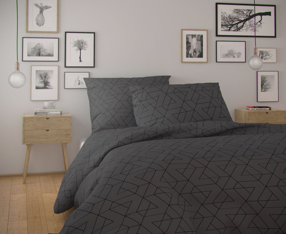 Kvalitex Bavlněné povlečení NORDIC COLLECTION 140×200 + 70×90 cm – FRIDA Kvalitex Bavlněné povlečení NORDIC COLLECTION 140×200 + 70×90 cm – FRIDA