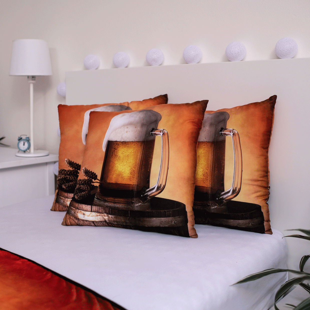 Jerry Fabrics Dekorační polštářek 40x40 - Pivo - Obrázek 2