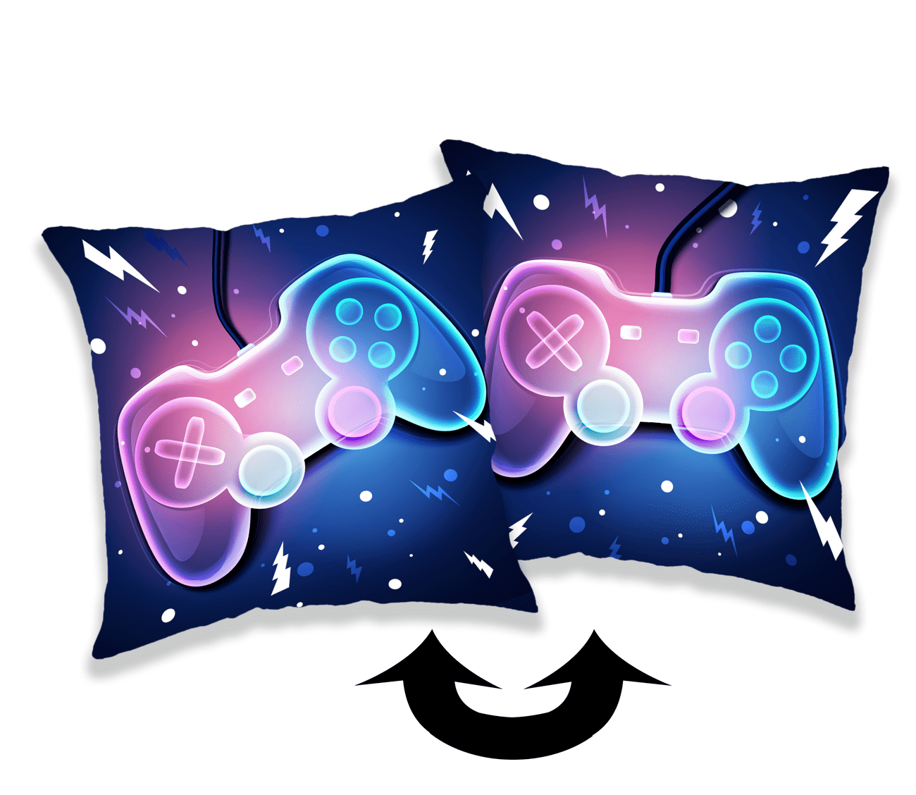 Carbotex Dekorační polštářek 40×40 cm – Hráč Carbotex Dekorační polštářek 40×40 cm – Hráč