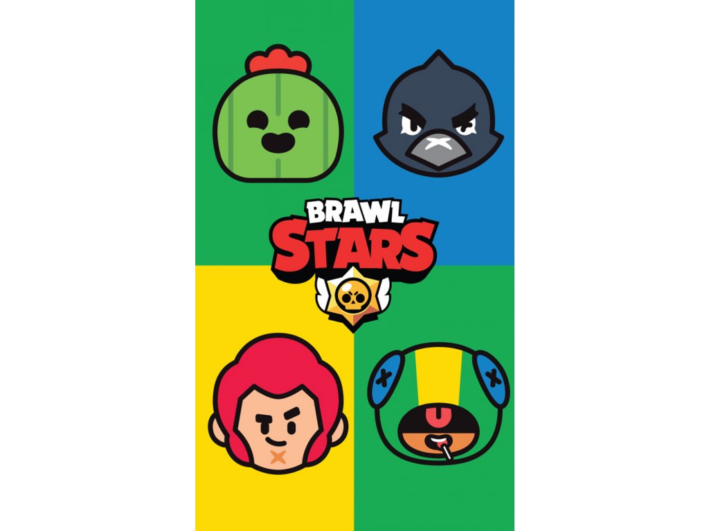 TipTrade Bavlněný froté ručníček 30×50 cm – Brawl Stars portréty TipTrade Bavlněný froté ručníček 30×50 cm – Brawl Stars portréty