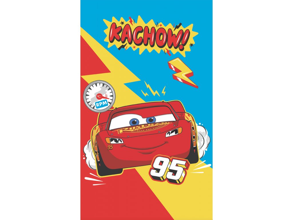 Carbotex Bavlněný froté ručníček 30×50 cm – Cars 3 Go Blesku! Carbotex Bavlněný froté ručníček 30×50 cm – Cars 3 Go Blesku!
