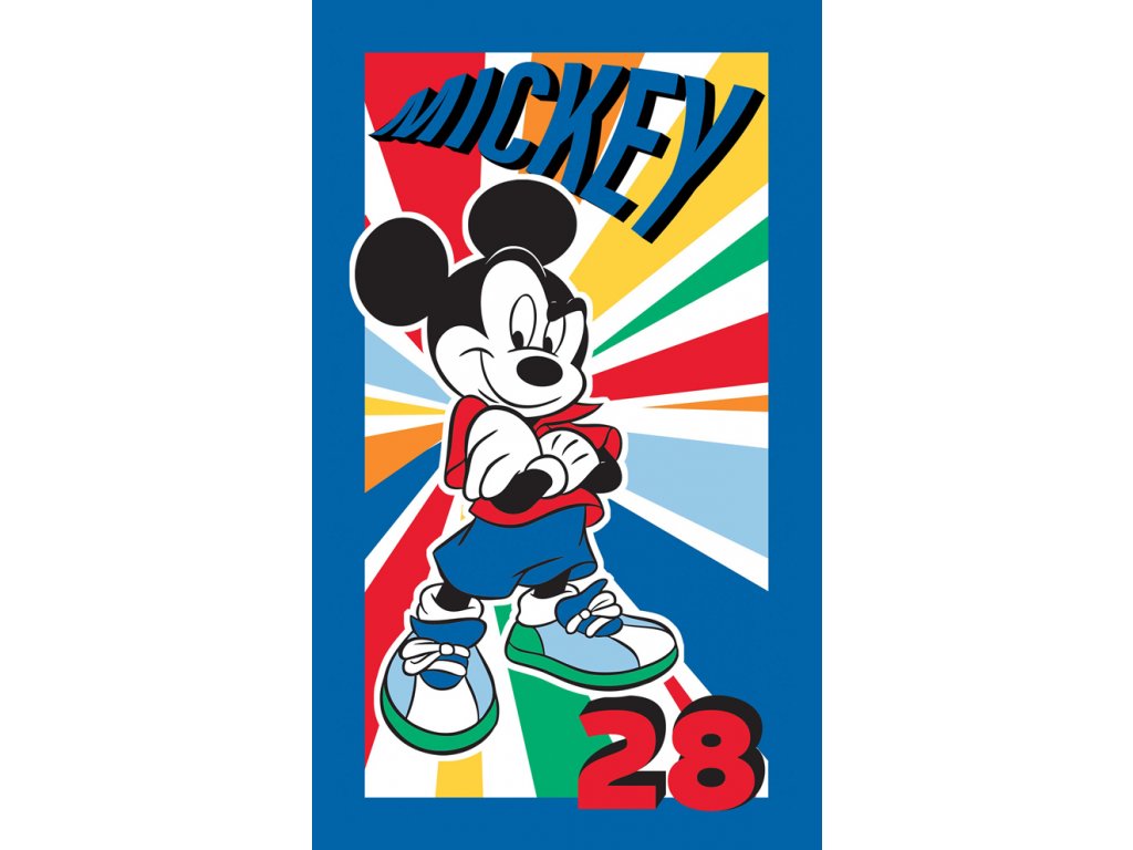 Carbotex Bavlněný froté ručníček 30×50 cm – Frajer Mickey Mouse Carbotex Bavlněný froté ručníček 30×50 cm – Frajer Mickey Mouse