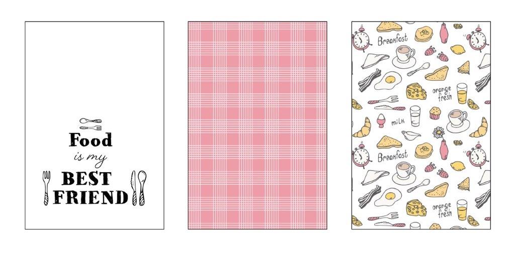 FARO Sada utěrek 3 ks 40×60 cm – Dieta růžové FARO Sada utěrek 3 ks 40×60 cm – Dieta růžové