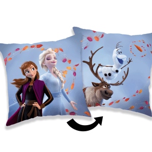 Jerry Fabrics Dekorační polštářek 35×35 cm – Frozen 2 "Wind 02"
