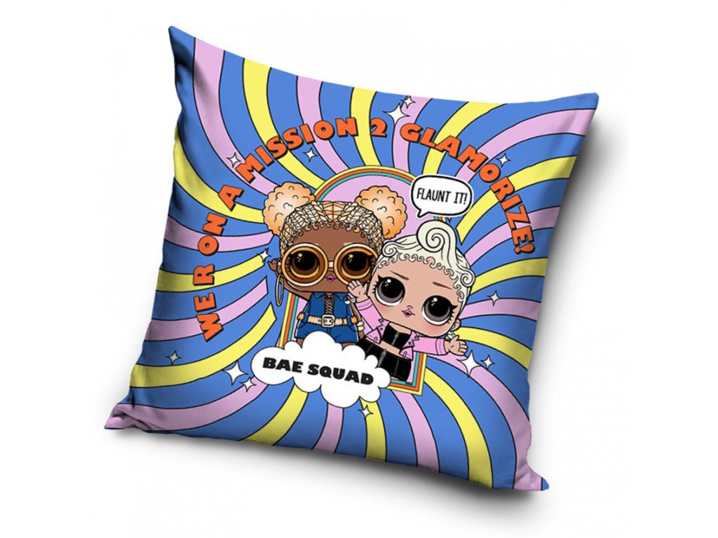 Carbotex Povlak na polštářek 40×40 cm – L.O.L. Surprise Glamourize Carbotex Povlak na polštářek 40×40 cm – L.O.L. Surprise Glamourize