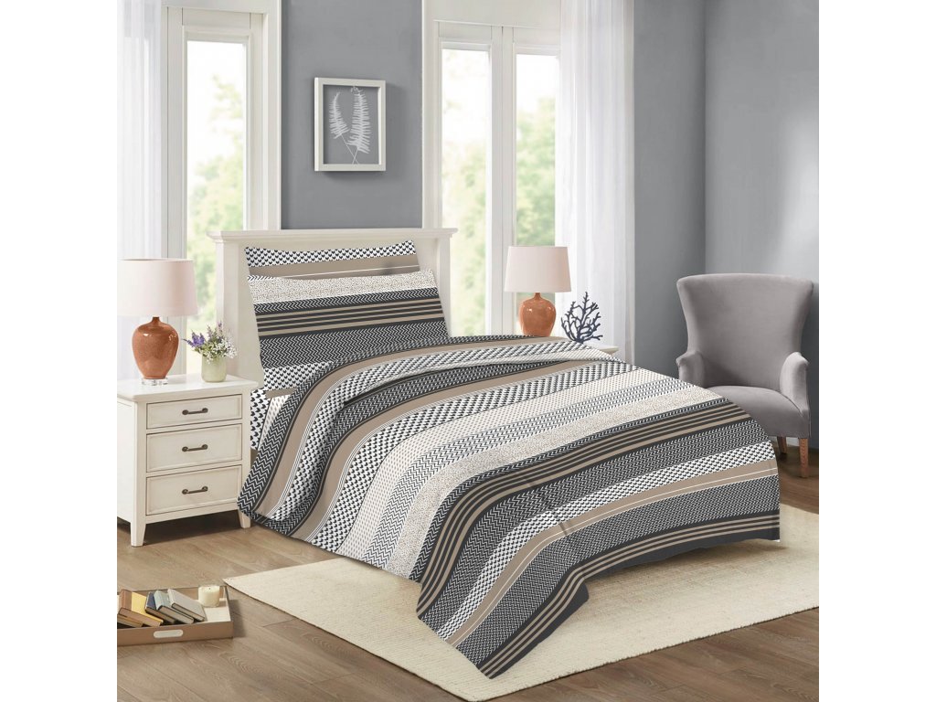 Jahu Bavlněné povlečení 140×200 + 70×90 cm – Antonio Jahu Bavlněné povlečení 140×200 + 70×90 cm – Antonio