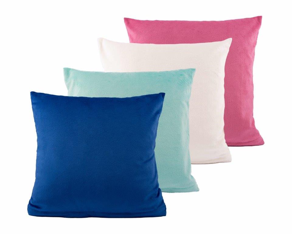 Detexpol Povlak na polštářek 40x40 cm - Tmavě růžová - Obrázek 2