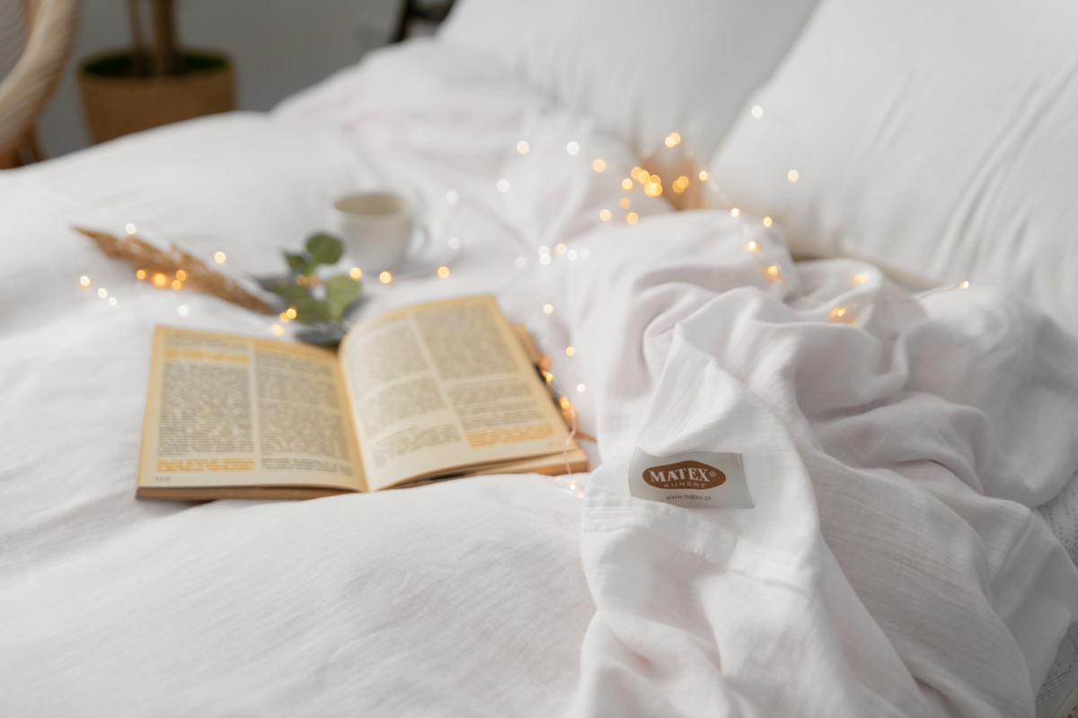 Matex Mušelínové povlečení 140x200 + 70x90 cm - Bílá - Obrázek 2