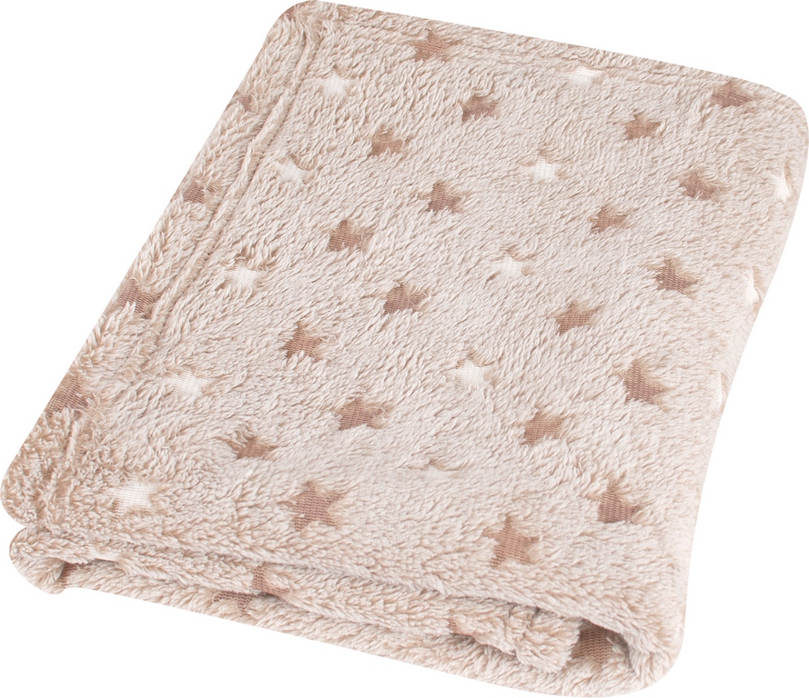 Babymatex Deka MILLY 75×100 cm – Béžová hvězdičky Babymatex Deka MILLY 75×100 cm – Béžová hvězdičky