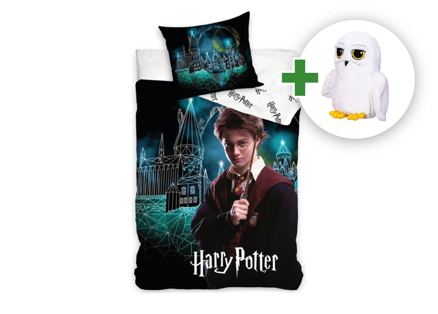 TipTrade Bavlněné povlečení 140×200 + 70×90 cm – Harry Potter Kouzelné Bradavice TipTrade Bavlněné povlečení 140×200 + 70×90 cm – Harry Potter Kouzelné Bradavice