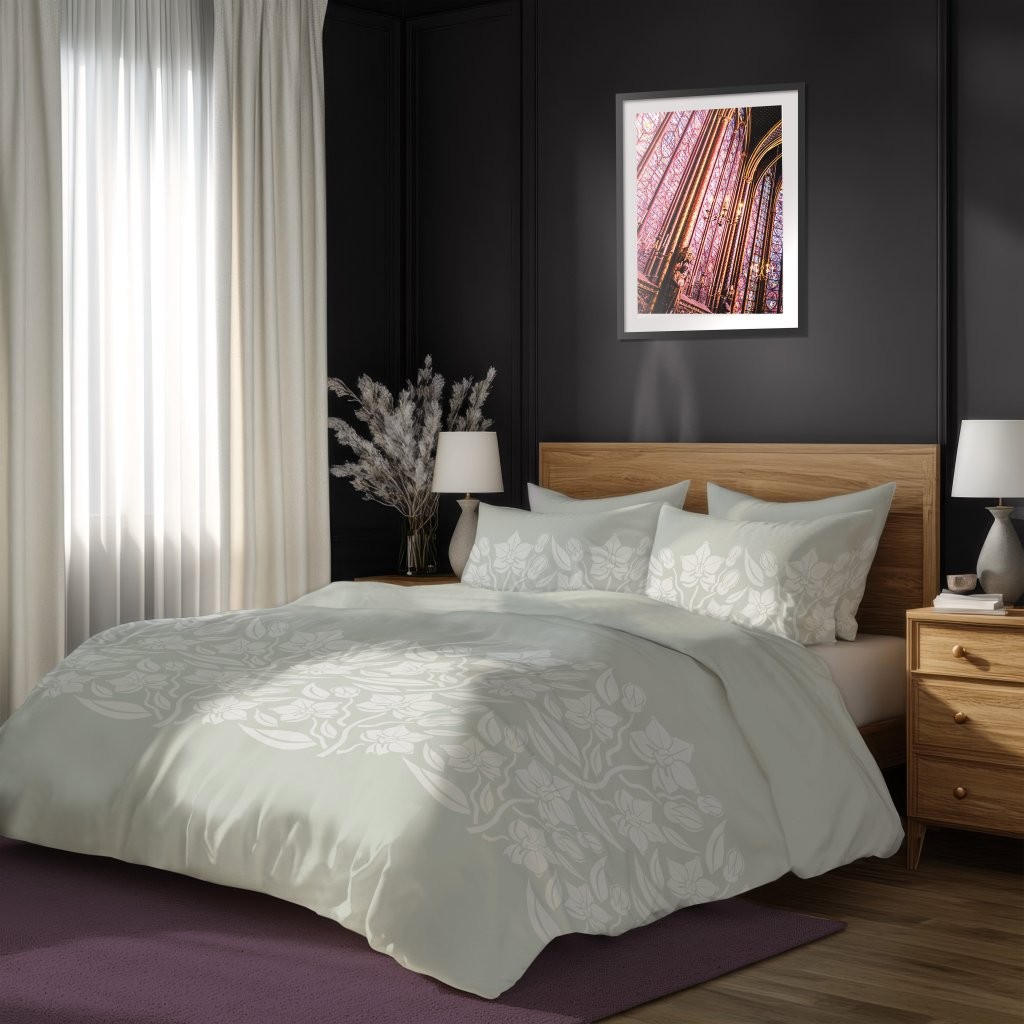 FARO Bavlněné saténové povlečení 140x200 + 70x90 cm - Piano 005 - Obrázek 2