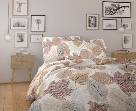 Kvalitex Bavlněné povlečení NORDIC COLLECTION 140×200 + 70x90cm – FREJA Kvalitex Bavlněné povlečení NORDIC COLLECTION 140×200 + 70x90cm – FREJA