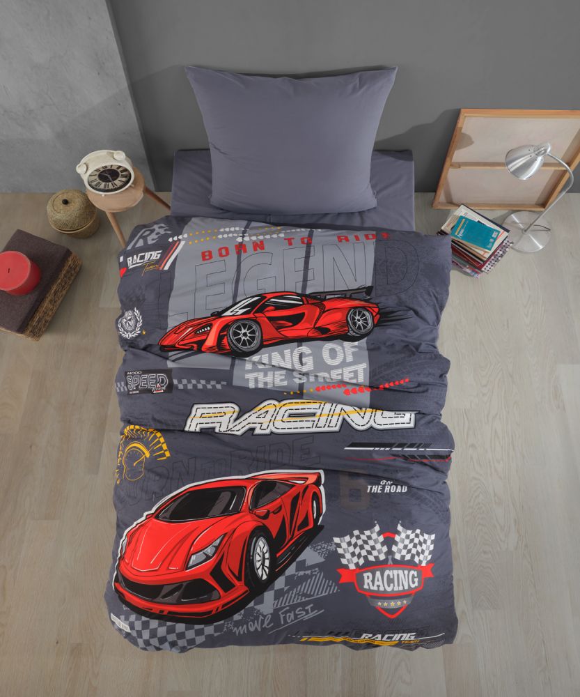 Kvalitex Bavlněné povlečení 140×200 + 70×90 cm – Racing team Kvalitex Bavlněné povlečení 140×200 + 70×90 cm – Racing team