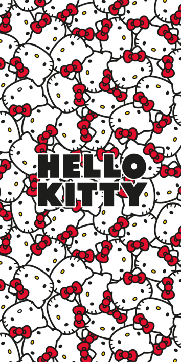 Jerry Fabrics Bavlněná froté osuška 70×140 cm – Hello Kitty Jerry Fabrics Bavlněná froté osuška 70×140 cm – Hello Kitty