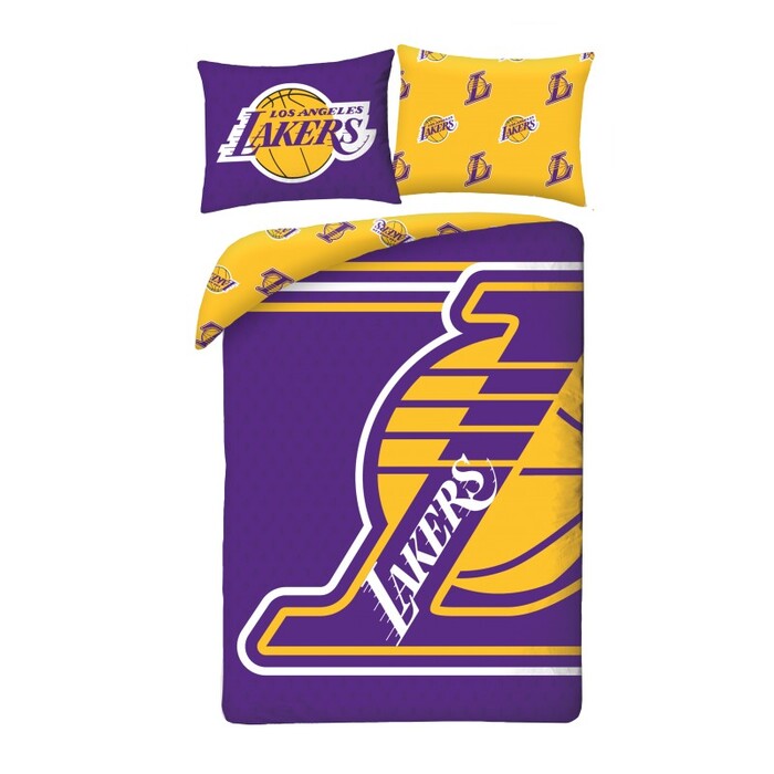 Halantex Povlečení z mikrovlákna 140×200 + 70×90 cm – Los Angeles Lakers – NBA Halantex Povlečení z mikrovlákna 140×200 + 70×90 cm – Los Angeles Lakers – NBA
