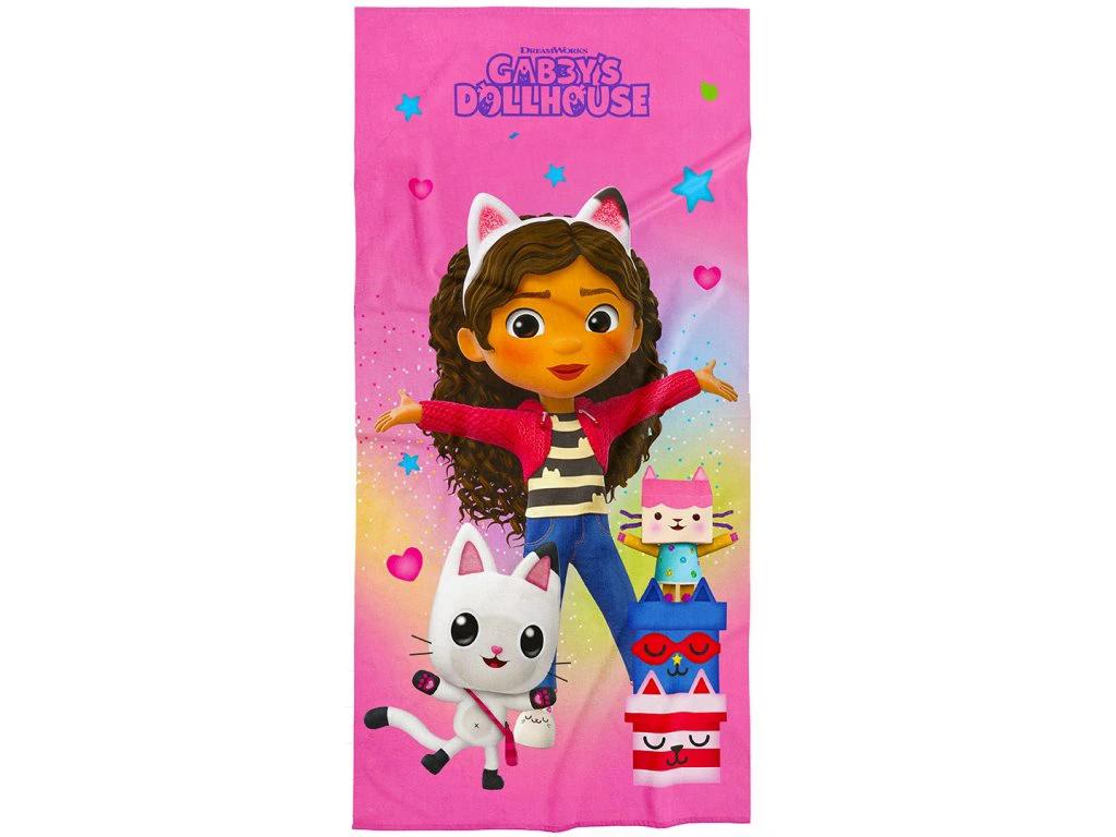 TipTrade Bavlněná froté osuška 70 x1 40 cm – Gábinin Kouzelný Domek "Překvapení" TipTrade Bavlněná froté osuška 70 x1 40 cm – Gábinin Kouzelný Domek "Překvapení"