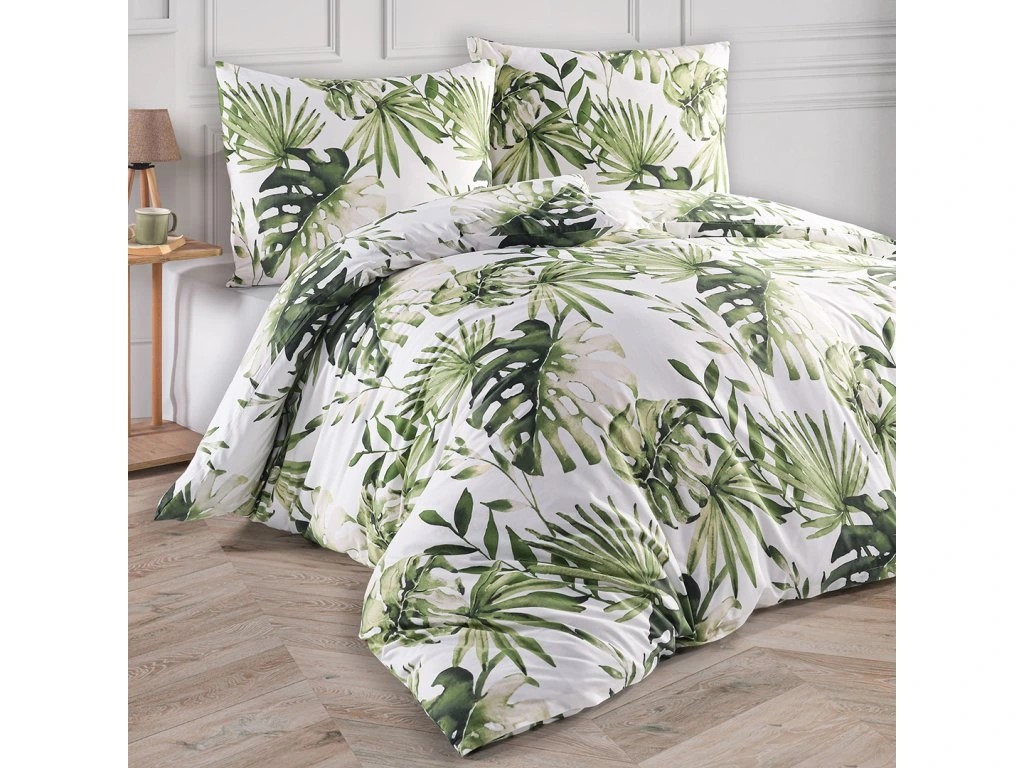 TipTrade Bavlněné povlečení 140x200 + 70x90 cm - Botanic - Obrázek 2