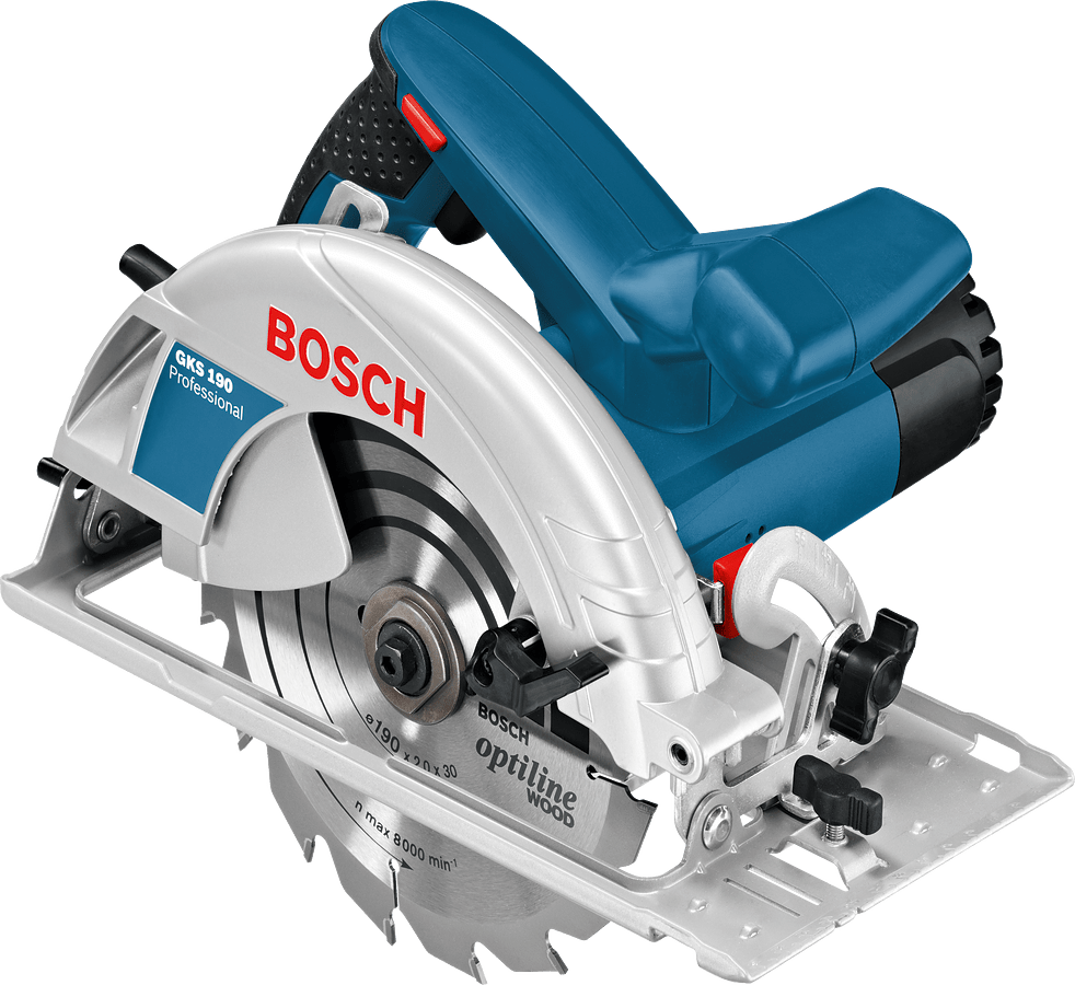 Okružní pila – Bosch GKS 190 v setu s kotoučem a obalem na kotouče Okružní pila – Bosch GKS 190 v setu s kotoučem a obalem na kotouče