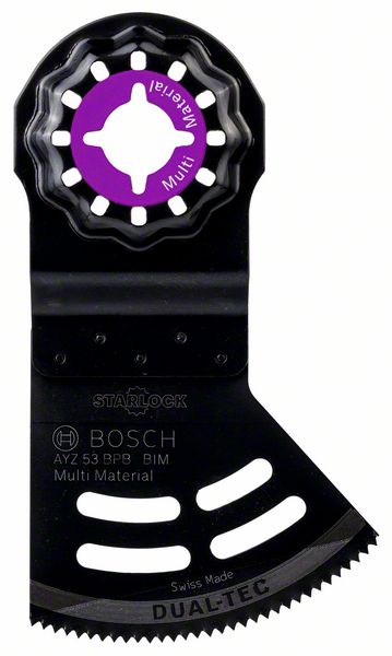 Ponorný pilový list Bosch AYZ 53 BPB Dual-Tec 53 x 40 mm Ponorný pilový list Bosch AYZ 53 BPB Dual-Tec 53 x 40 mm