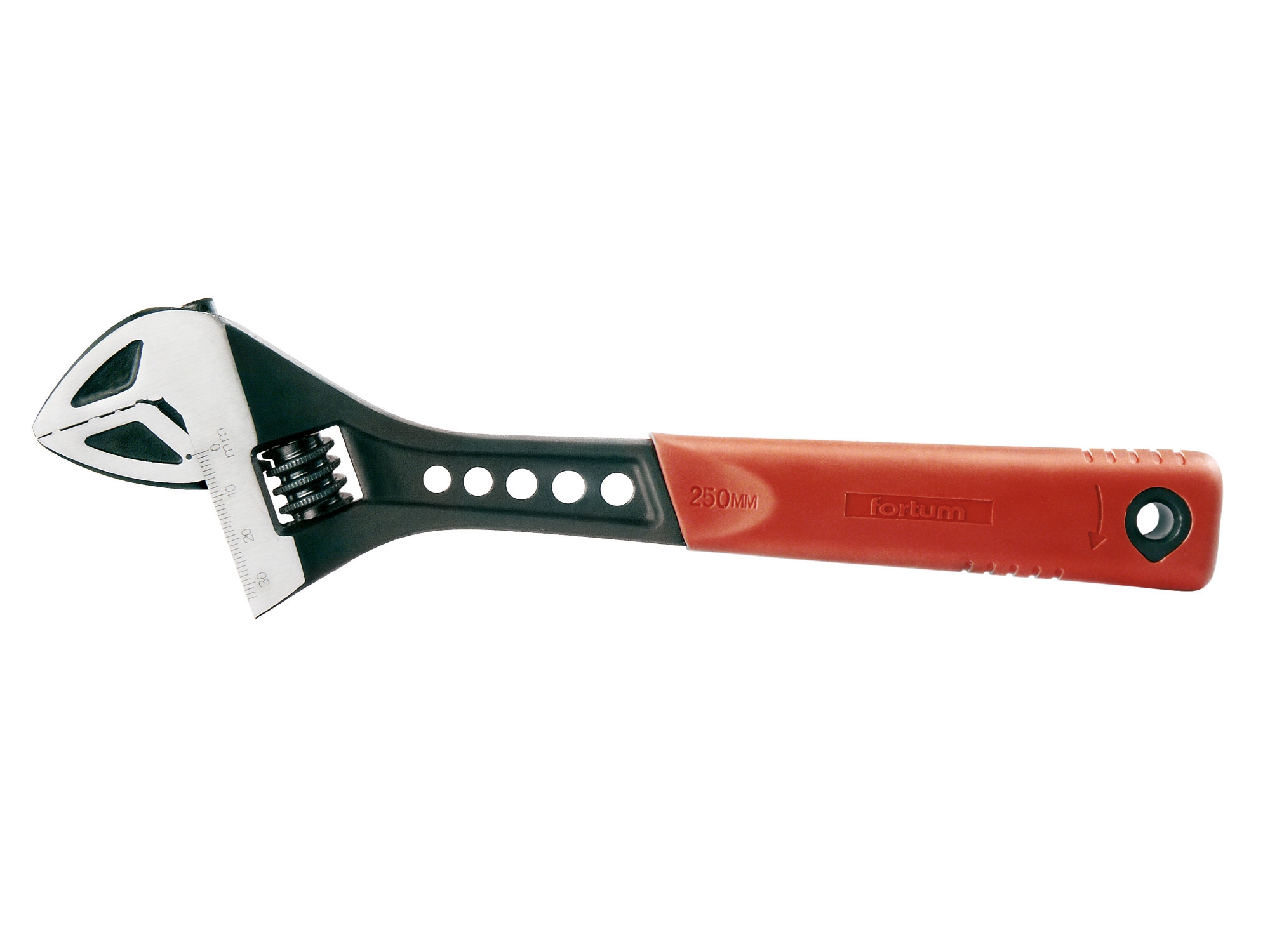 Stavitelný klíč 250/10" 0-33 mm M6-M20 FORTUM 61CrV5 Stavitelný klíč 250/10" 0-33 mm M6-M20 FORTUM 61CrV5