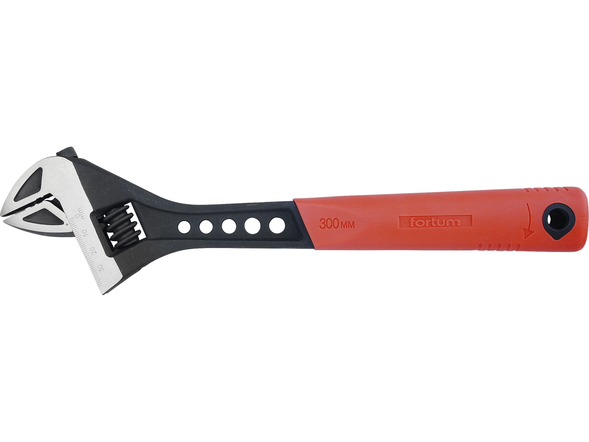 Stavitelný klíč 300/12" 0-38 mm M8-M24 FORTUM 61CrV5 Stavitelný klíč 300/12" 0-38 mm M8-M24 FORTUM 61CrV5