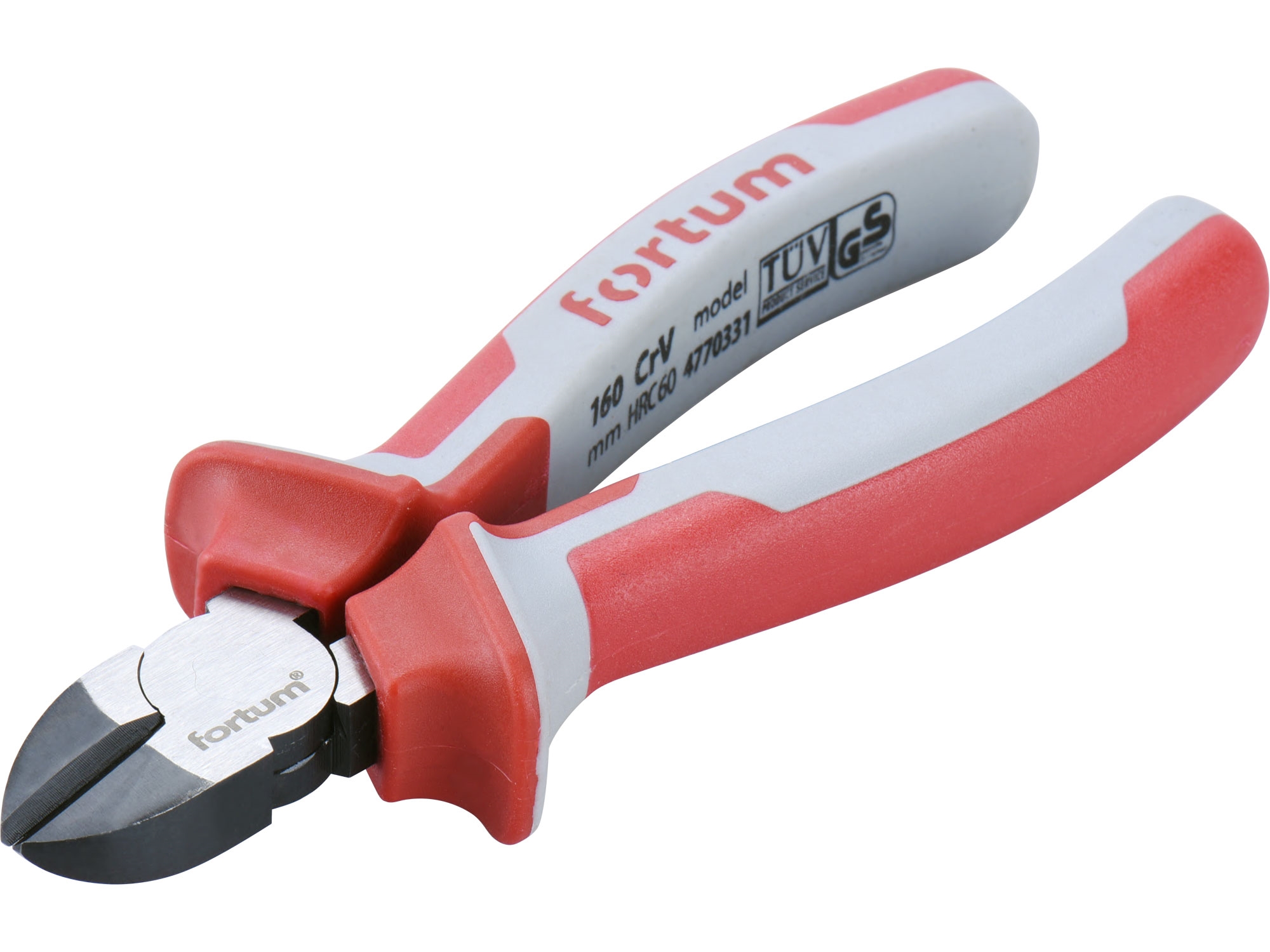 Štípací boční kleště FORTUM 61CrV5 Dostupné varianty: Štípací boční kleště FORTUM 61CrV5 180 mm Štípací boční kleště FORTUM 61CrV5 Dostupné varianty: Štípací boční kleště FORTUM 61CrV5 180 mm