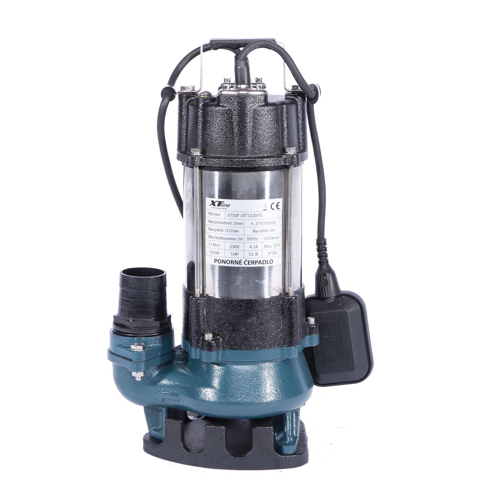 Kalové ponorné čerpadlo XTline XT122075 - Obrázek 2