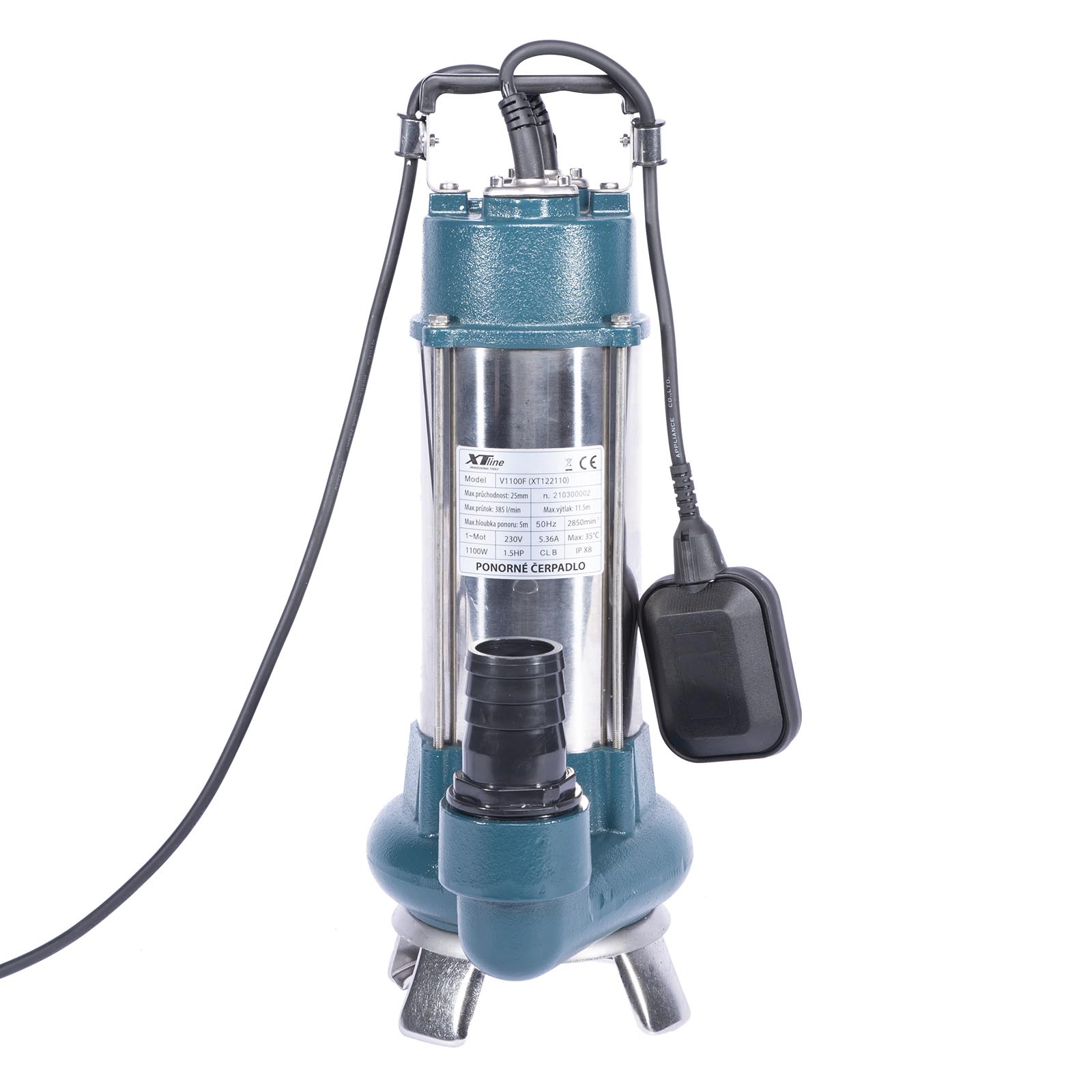 Kalové ponorné čerpadlo XTline XT122110 - Obrázek 2