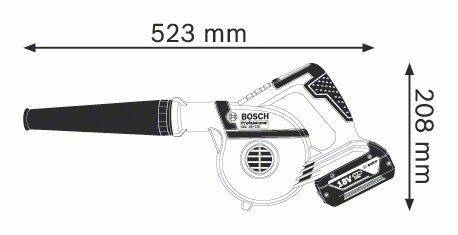 Bosch GBL 18 V-120 Professional 0.601.9F5.100 - Obrázek 2
